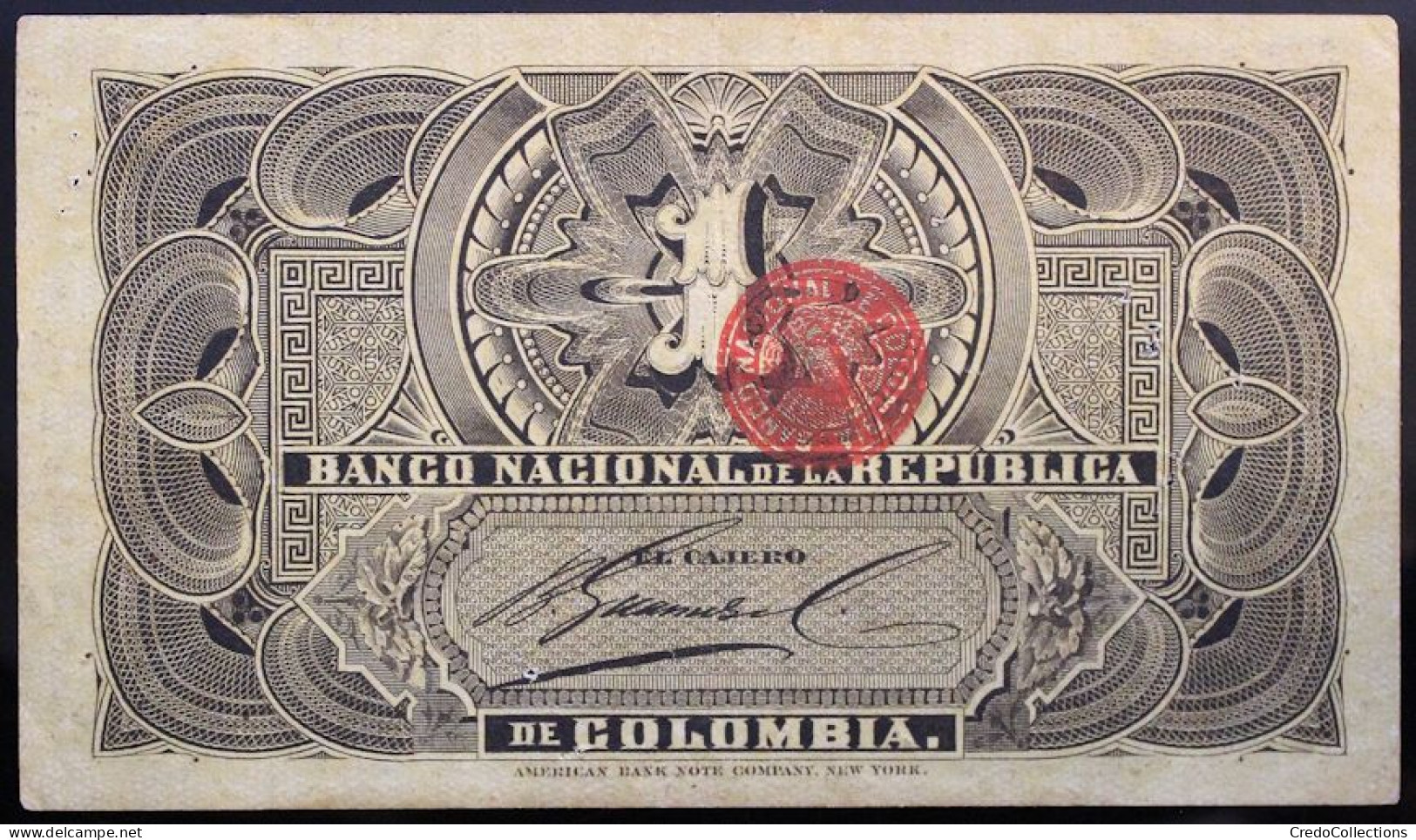 Colombie - 1 Peso - 1888 - PICK 214 - TTB - Colombie