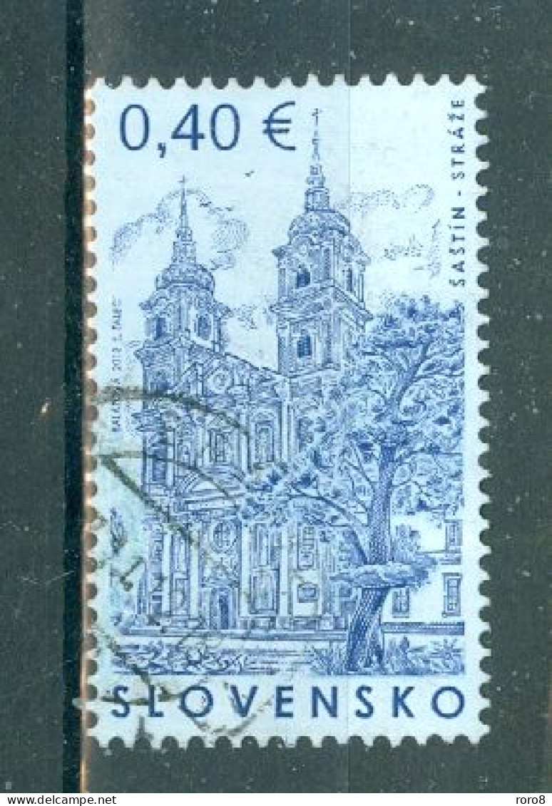 SLOVAQUIE - N°602 Oblitéré - Basilique Notre-Dame-des-Sept-Douleurs (Sastin). - Used Stamps