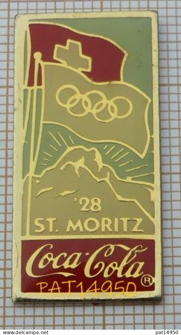 PAT14950 COCA COLA  JO ST MORITZ 28 1928  En Version EPOXY PREMIER TAIWAN - Coca-Cola