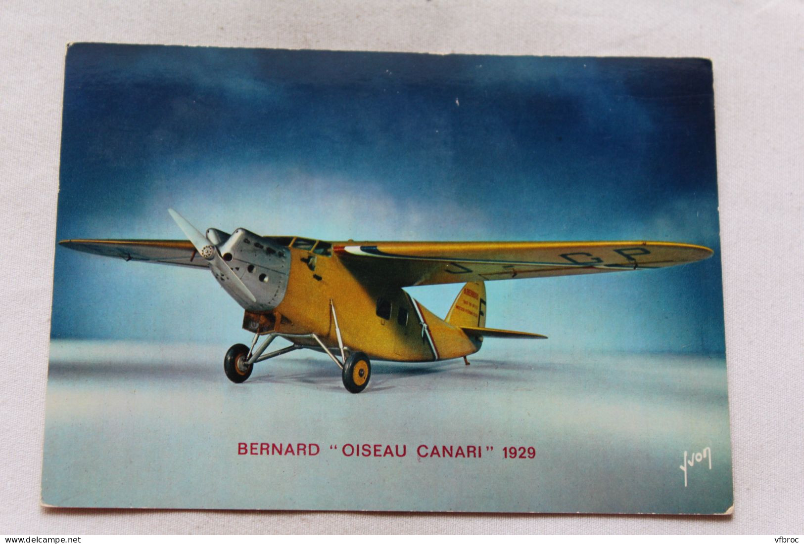 Cpm, Avion Bernard Oiseau Canari, Musée De L'air, Aviation - 1919-1938: Entre Guerres