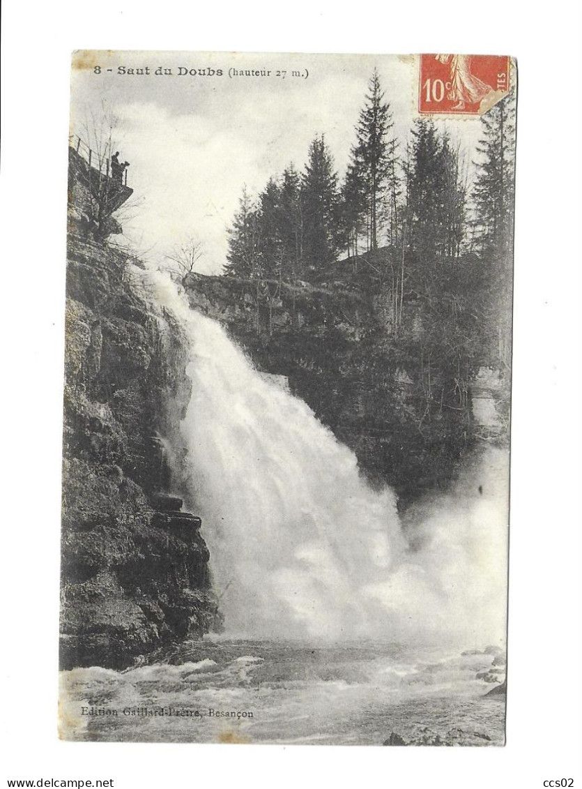 Saut Du Doubs 1912 - Les Brenets