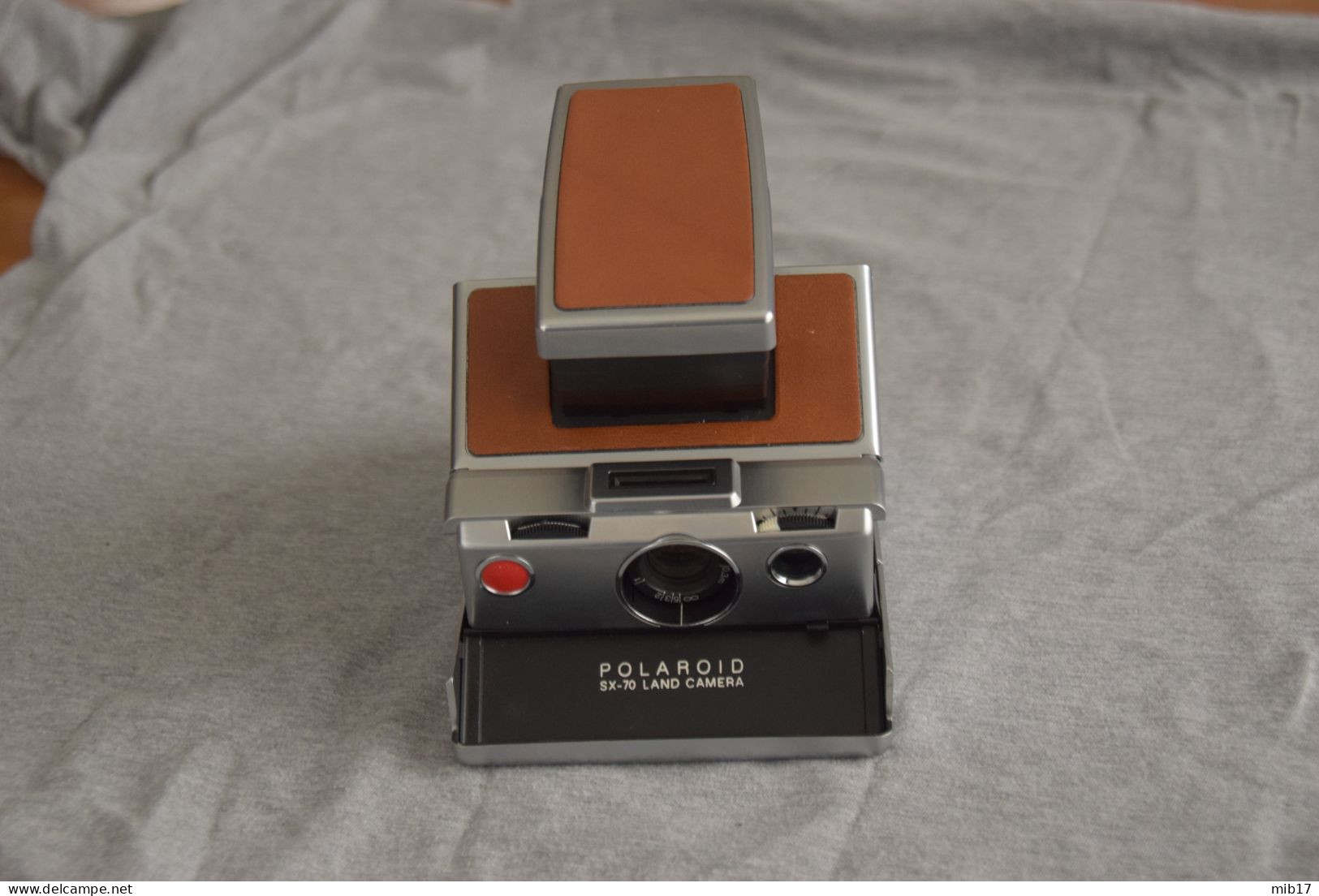 Ancien Appareil Photo POLAROID SX 70 Deluxe Année 1976 Avec Facture/notice/attestation Douane Et Sacoche - Cámaras Fotográficas