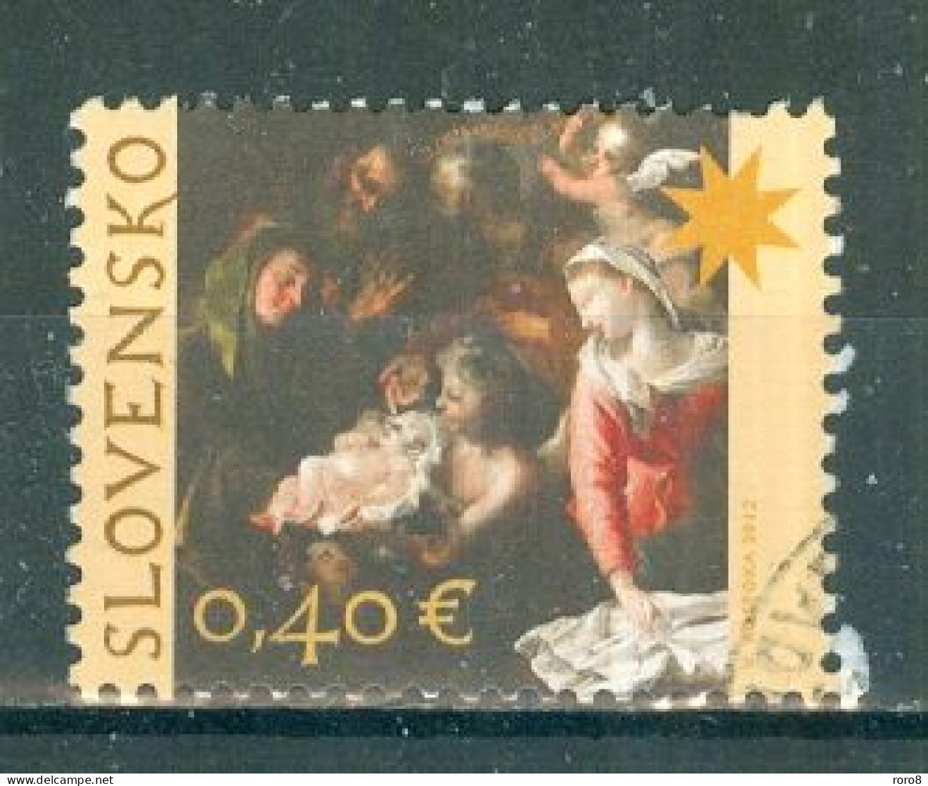 SLOVAQUIE - N°604 Oblitéré - Noël - Used Stamps