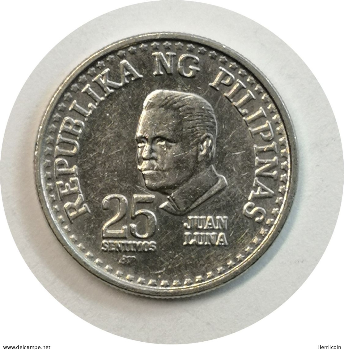 Monnaie Philippines - 1979 - 25 Sentimos Juan Luna - Philippines