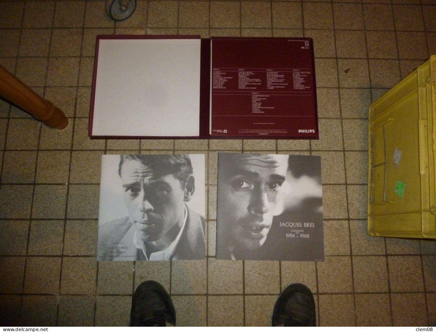 Coffret L'intégral Jacques BREL 54 à 62 - Volledige Verzamelingen