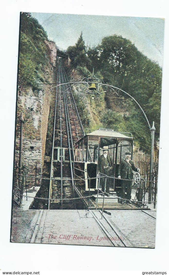Devon Cliff Railway Reproduction  Postcard Centenary - Lynmouth & Lynton