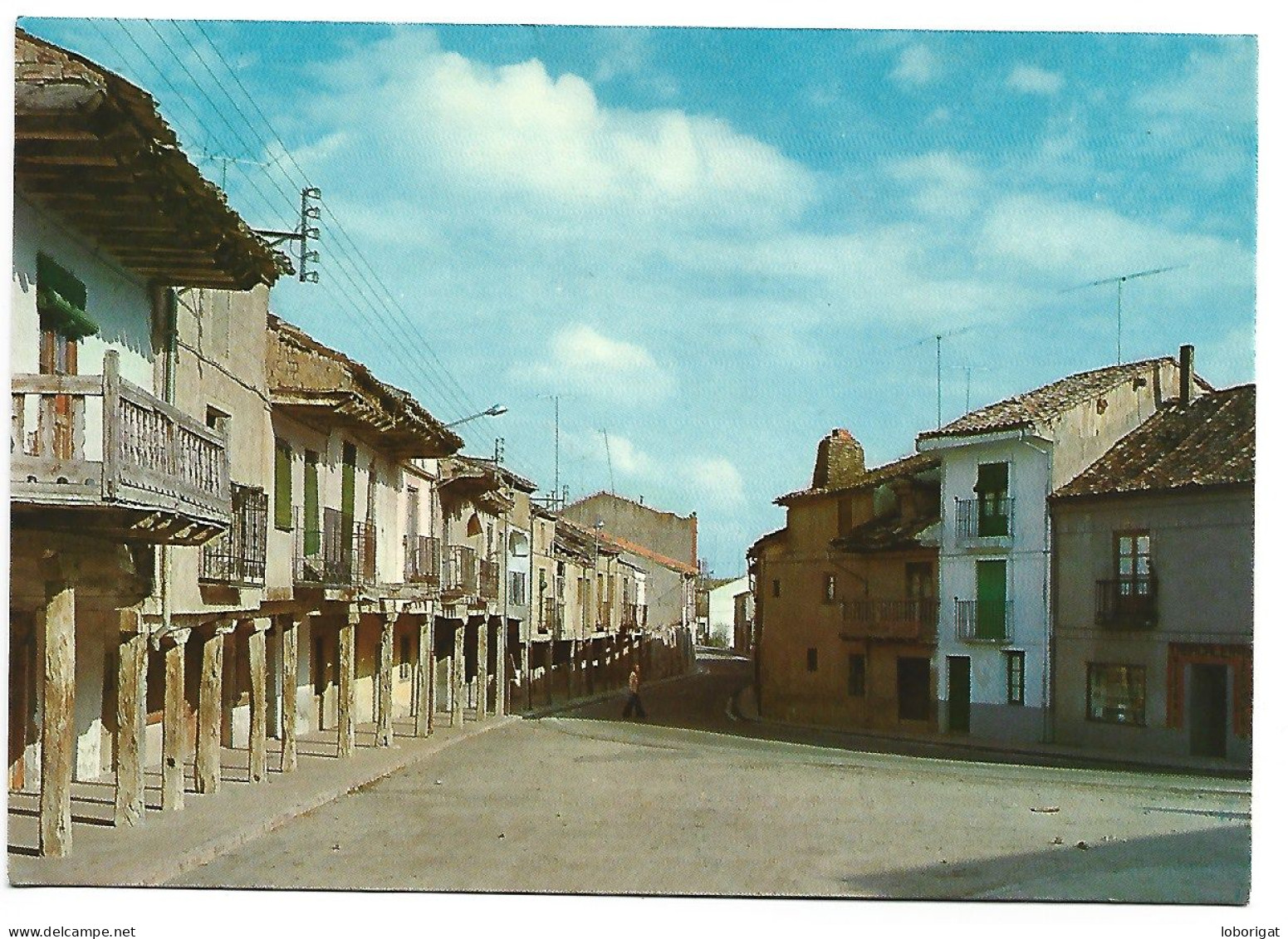 CALLE REAL, CARRETERA VALLADOLID - ZARAGOZA.-  LANGA DE DUERO - SORIA.- ( ESPAÑA ) - Soria