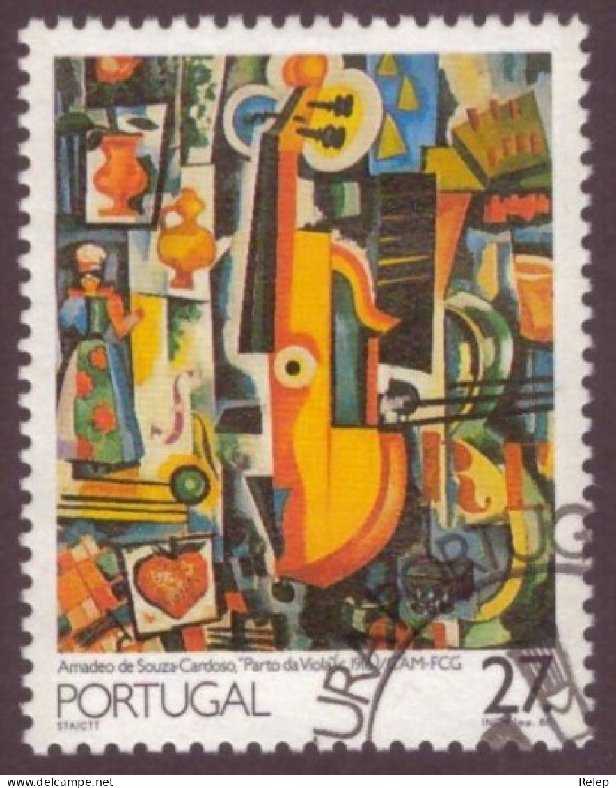 1988-N°1851 27$00 Pintura Portuguesa Sec XX / Paintings Of The 20th Century -TB- - Used Stamps