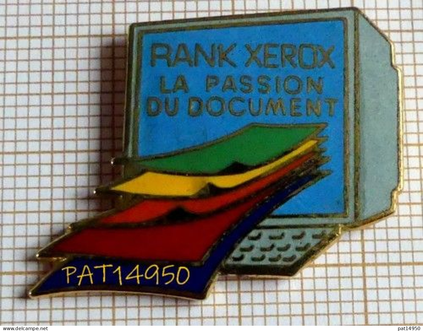 PAT14950 RANK XEROX LA PASSION DU DOCUMENT En Version EGF - Computers