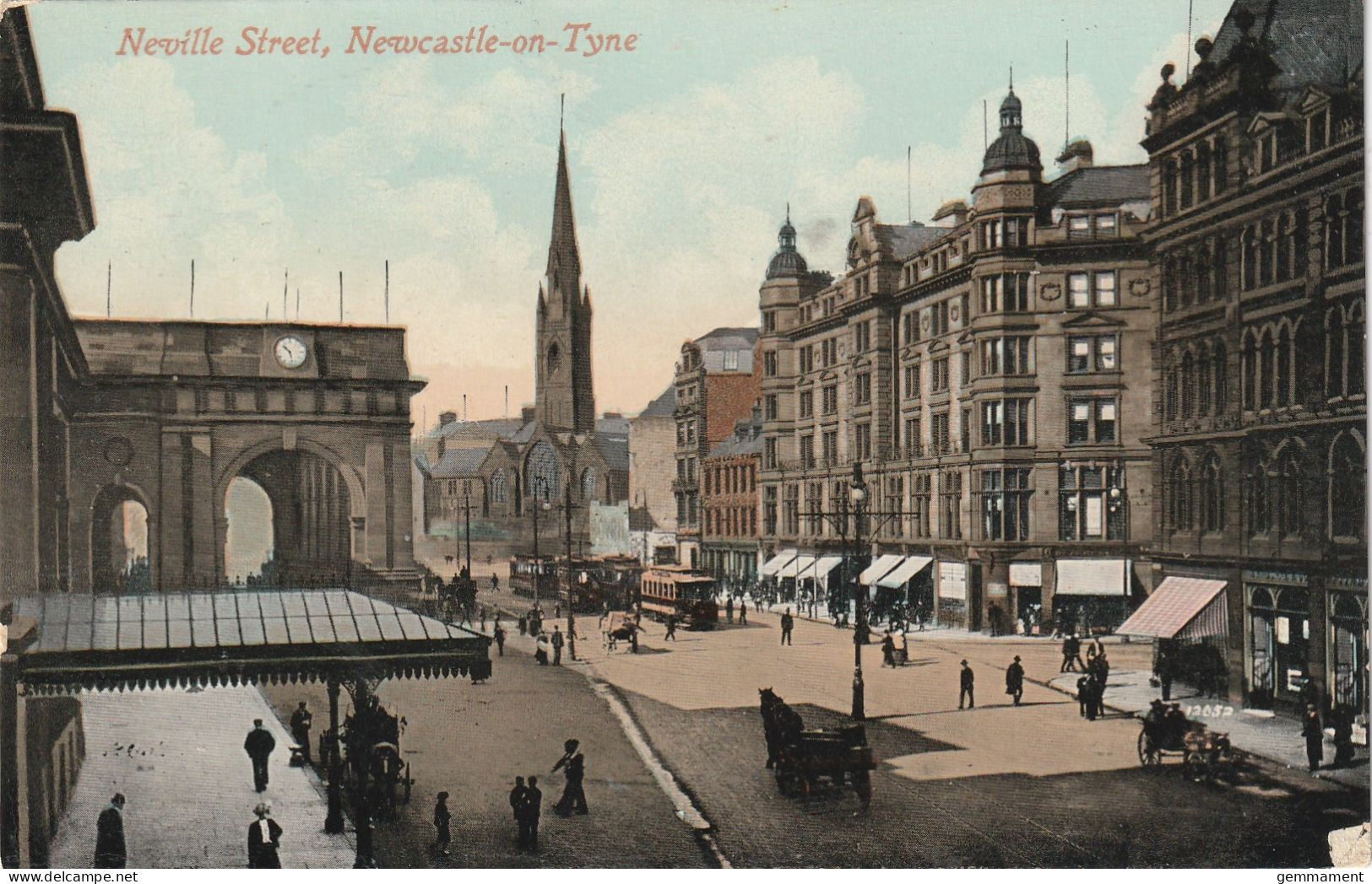 NEWCASTLE ON TYNE - NEVILLE STREET - Newcastle-upon-Tyne
