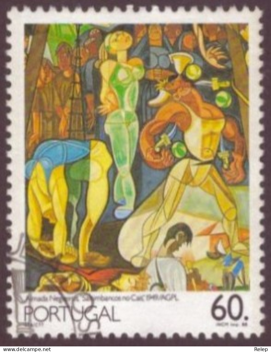 1988-N°1852 60$00 Pintura Portuguesa Sec XX / Paintings Of The 20th Century -TB- - Used Stamps