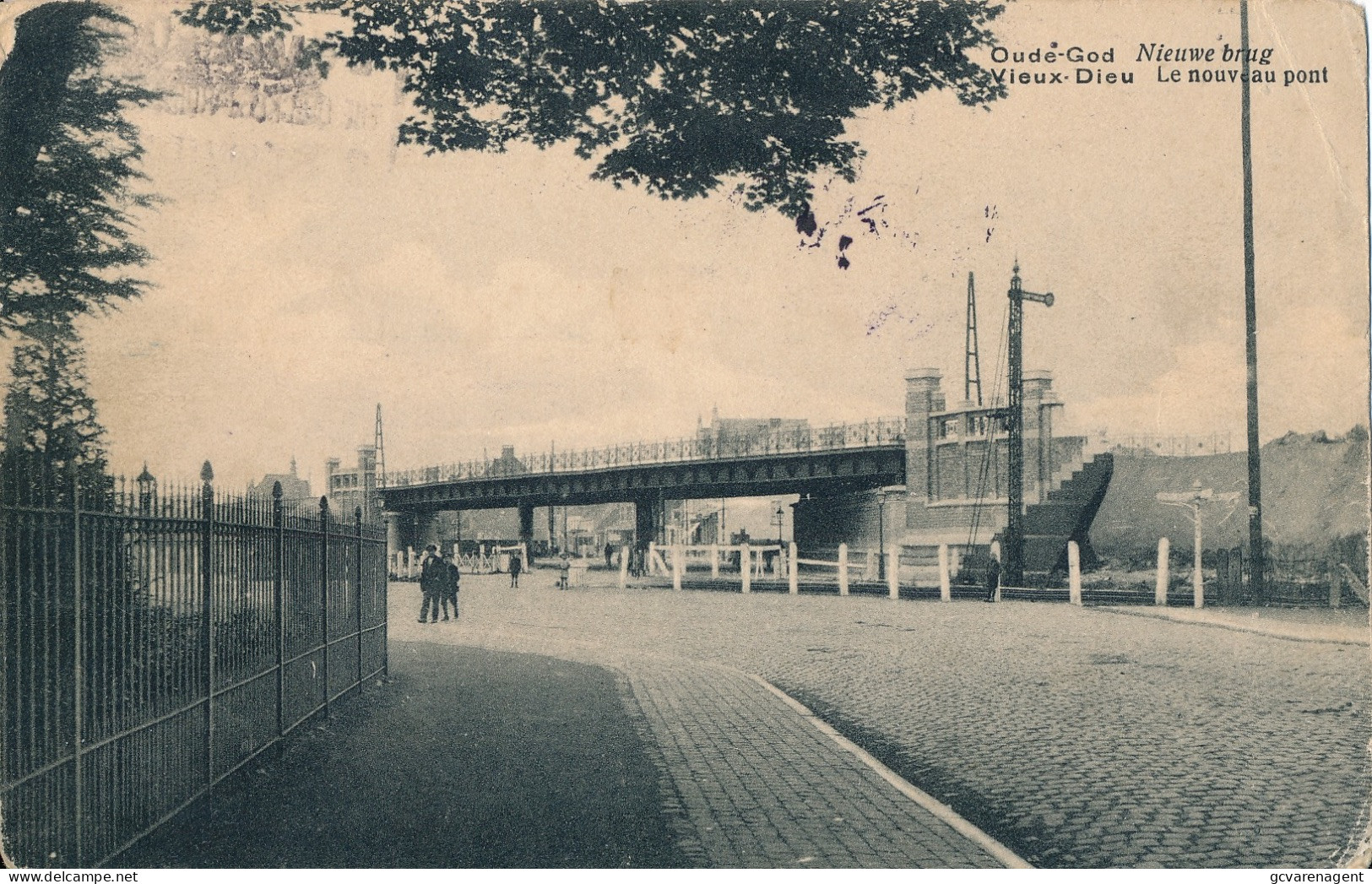 OUDE GOD  VIEUX DIEU  NIEUWE BRUG       2 SCANS - Mortsel