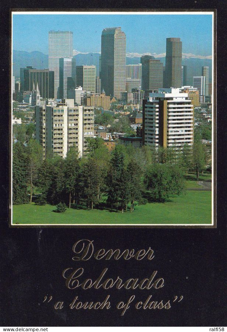 1 AK USA / Colorado * Denver Skyline From Cheeseman Park * - Denver