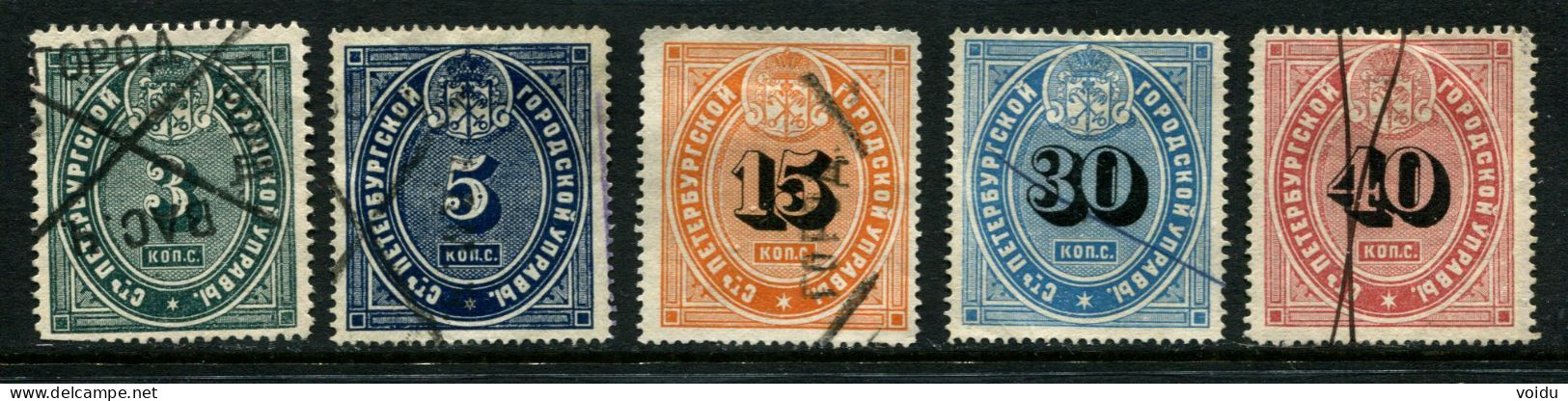 Russia Revenue Stamps - Steuermarken