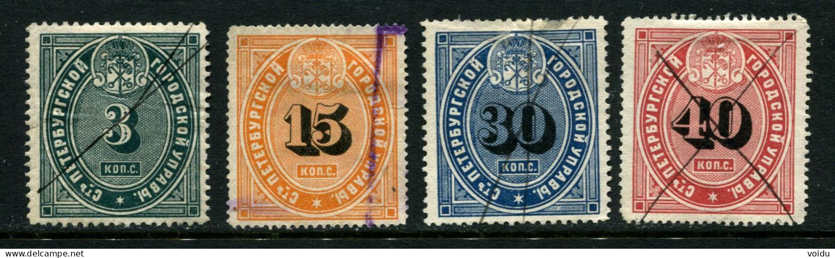 Russia Revenue Stamps - Fiscale Zegels