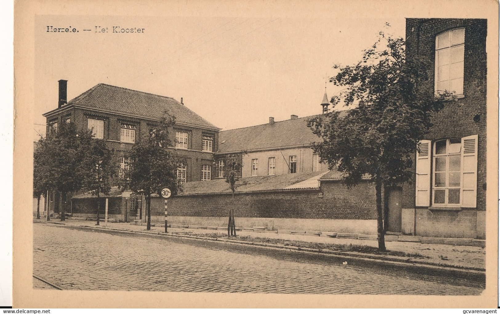 HERZELE  HET KLOOSTER        2 SCANS - Herzele