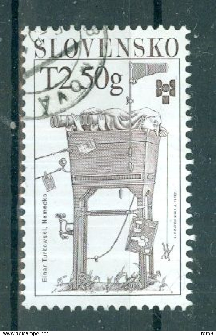 SLOVAQUIE - N°539 Oblitéré - Biennale De L'illustration à Bratislava. - Used Stamps