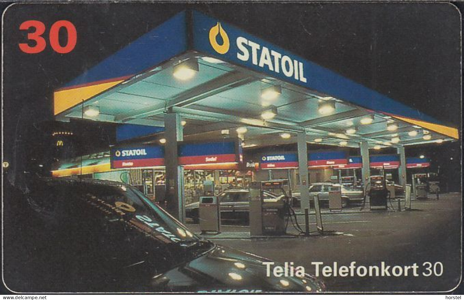 Schweden Chip 080A Statoil Petrol Station - Cars (60111/085) C57151696 - SC7 - 1995.07 - Zweden