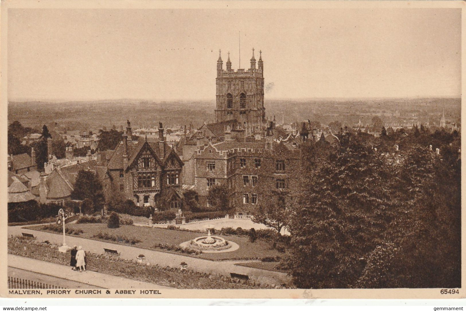 MALVERN -PRIORY CHURCH @ ABBEY HOTEL, - Malvern