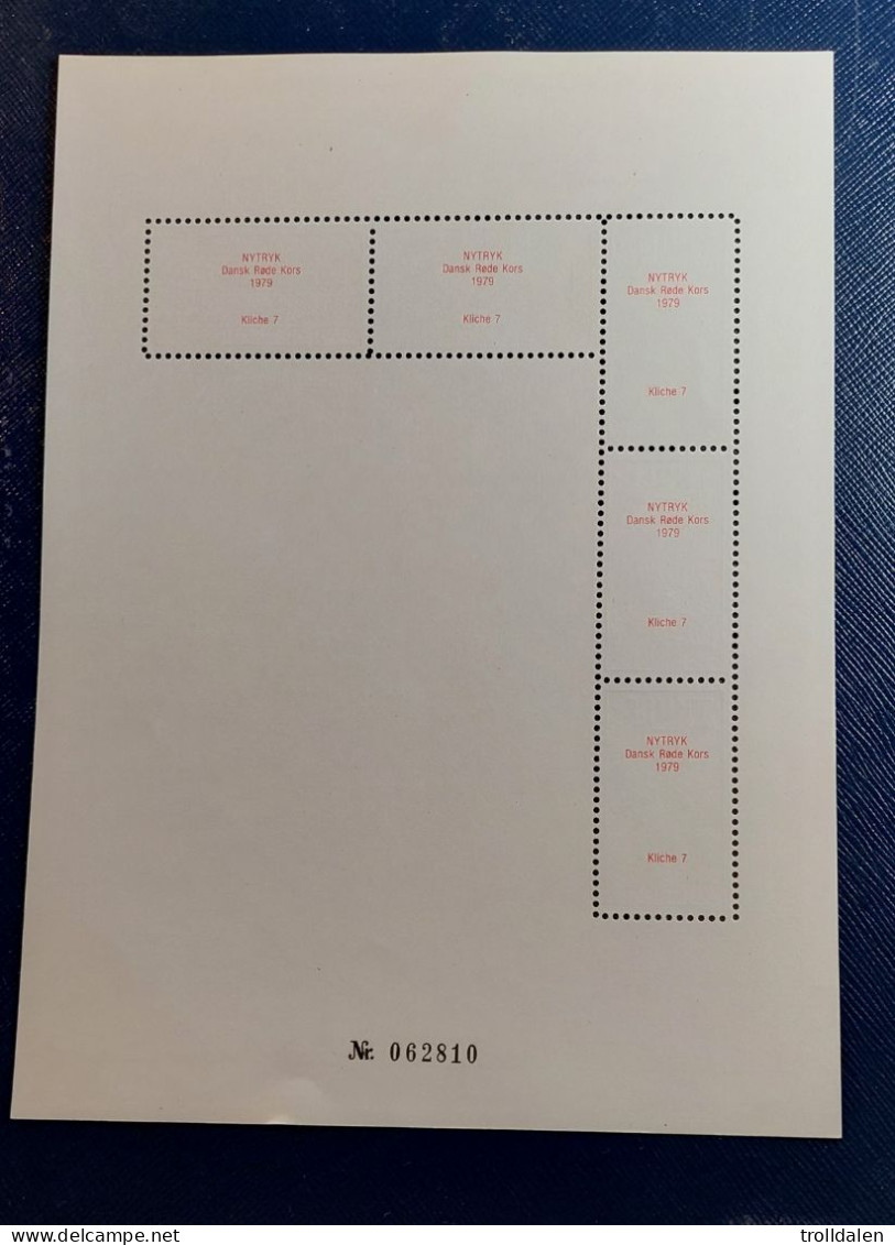 Greenland Thule New Print Red Cross 1979 , Cliche Nr 7 - Thule