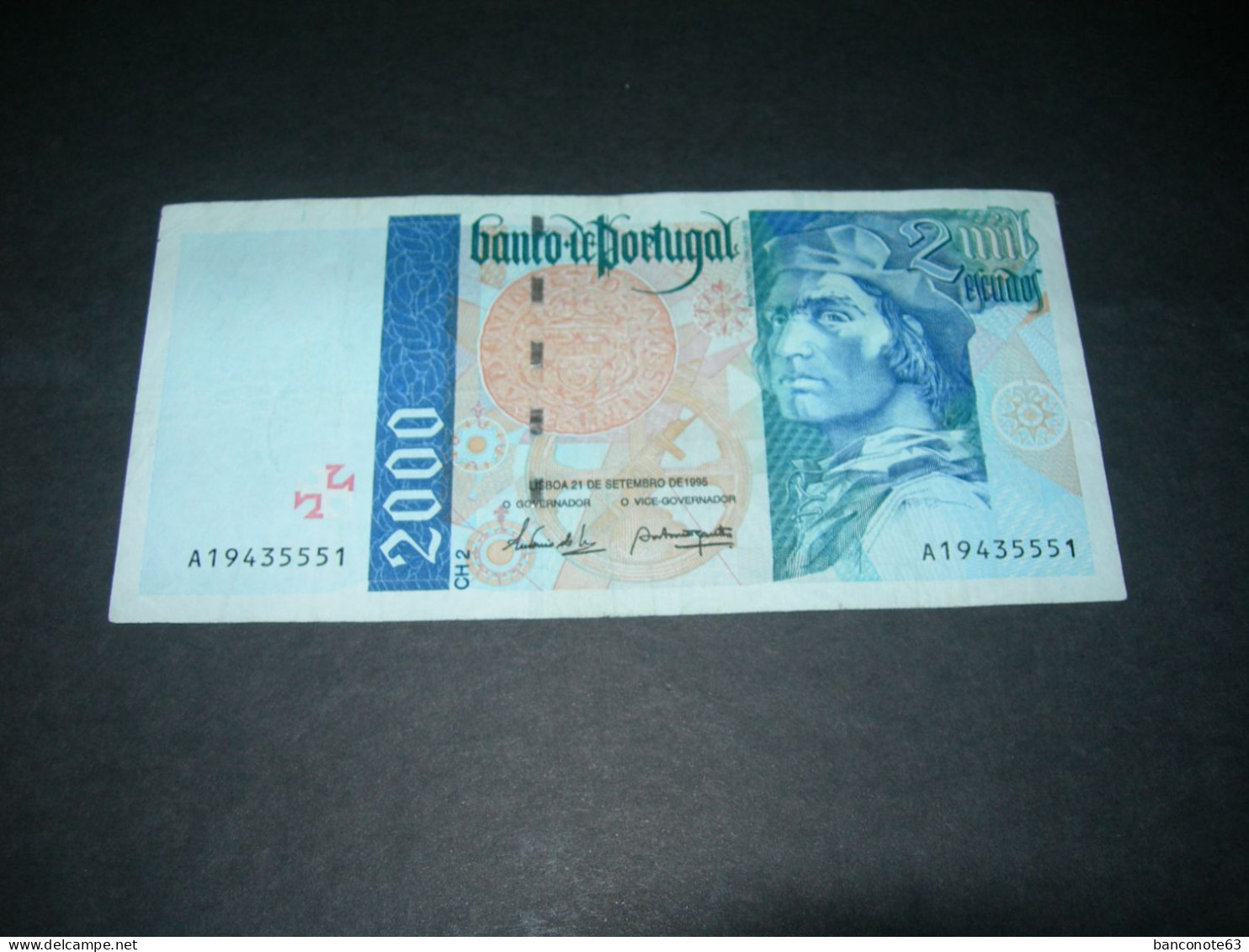 Portugal. 2000 Escudos. - Portogallo