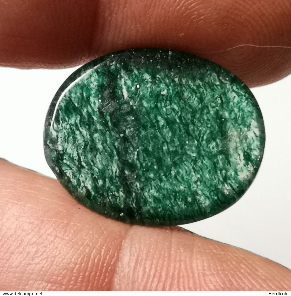 Aventurine Naturelle D'Afrique - Cabochon 16.47 Carats - 22.5 X 17.8 X 4.9 Mm - Other & Unclassified