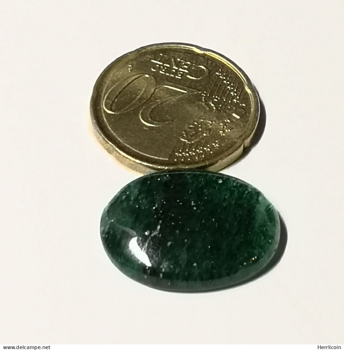 Aventurine Naturelle D'Afrique - Cabochon 16.47 Carats - 22.5 X 17.8 X 4.9 Mm - Other & Unclassified