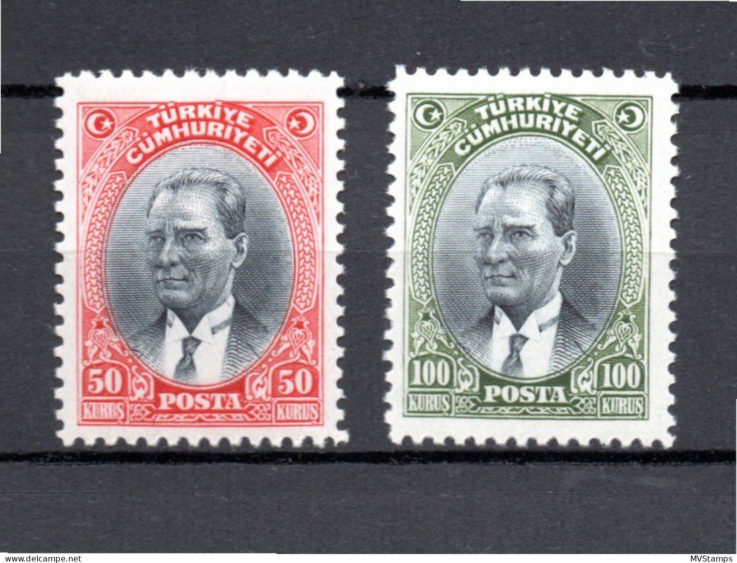 Turkey 1935 (incomplete) Set Kemal Stamps (Michel 891/910) MLH - Unused Stamps