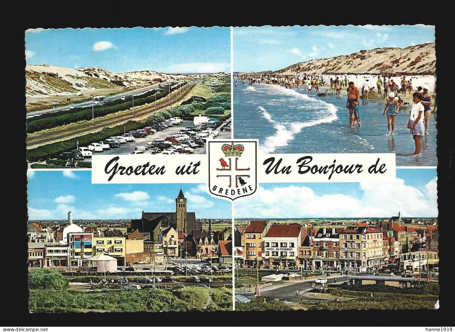 Bredene Multi View Foto Prentkaart Photo Carte Htje - Bredene