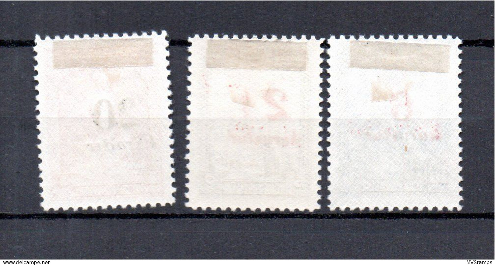 Turkey 1935 Set Overprinted Stamps (Michel 882/84) MLH - Nuevos