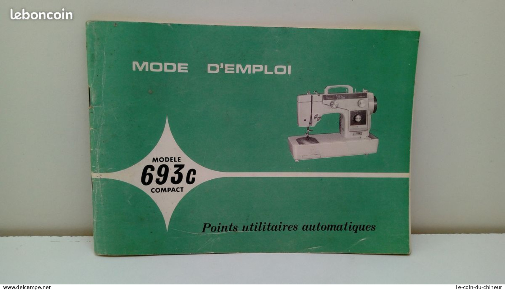 Ancienne Notice Machine à Coudre Janome 693C - Tools