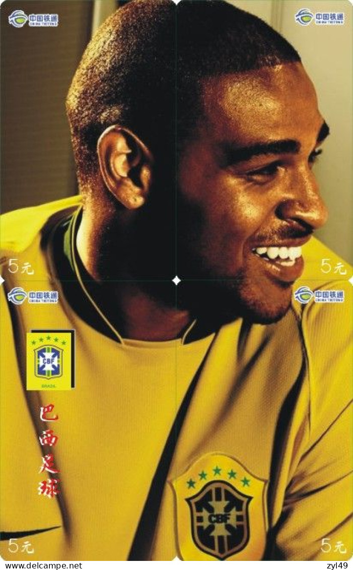 F13009 China Phone Cards Brazil Football 169pcs - Sport