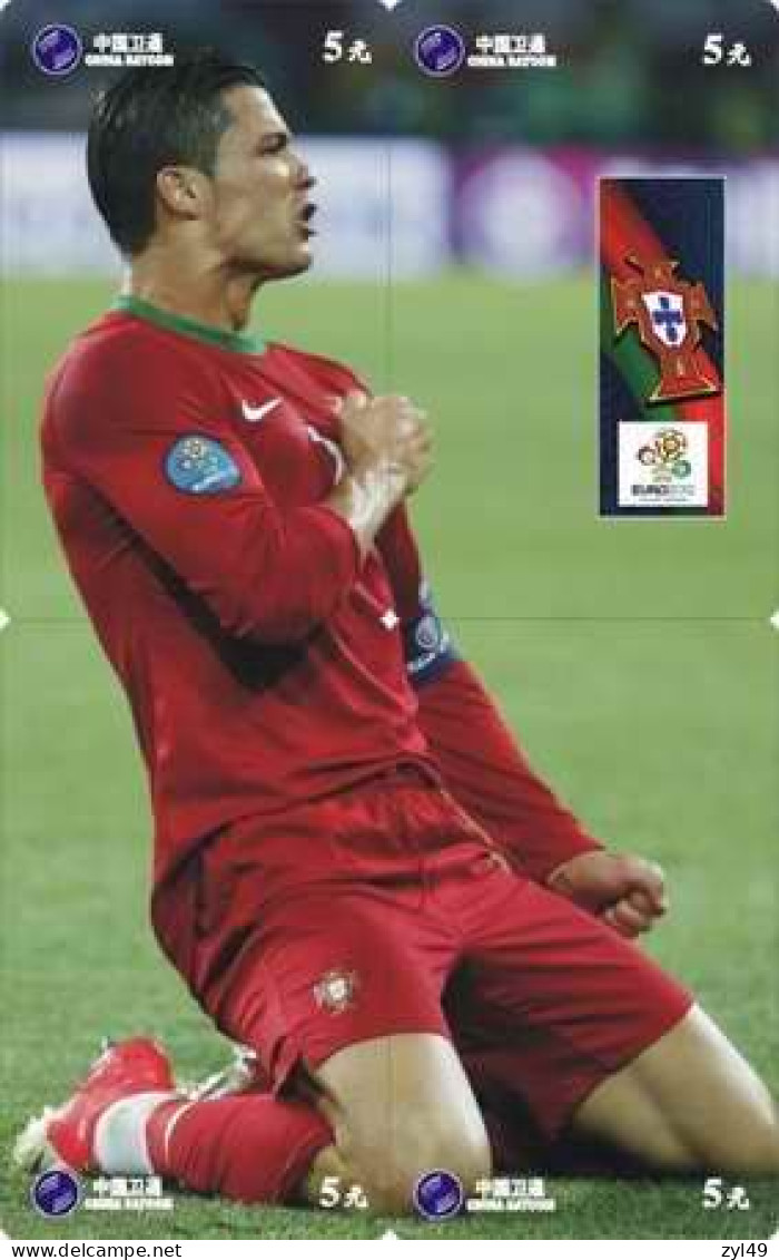 F13010 China phone cards Football 2012 UEFA European Championship puzzle 108pcs