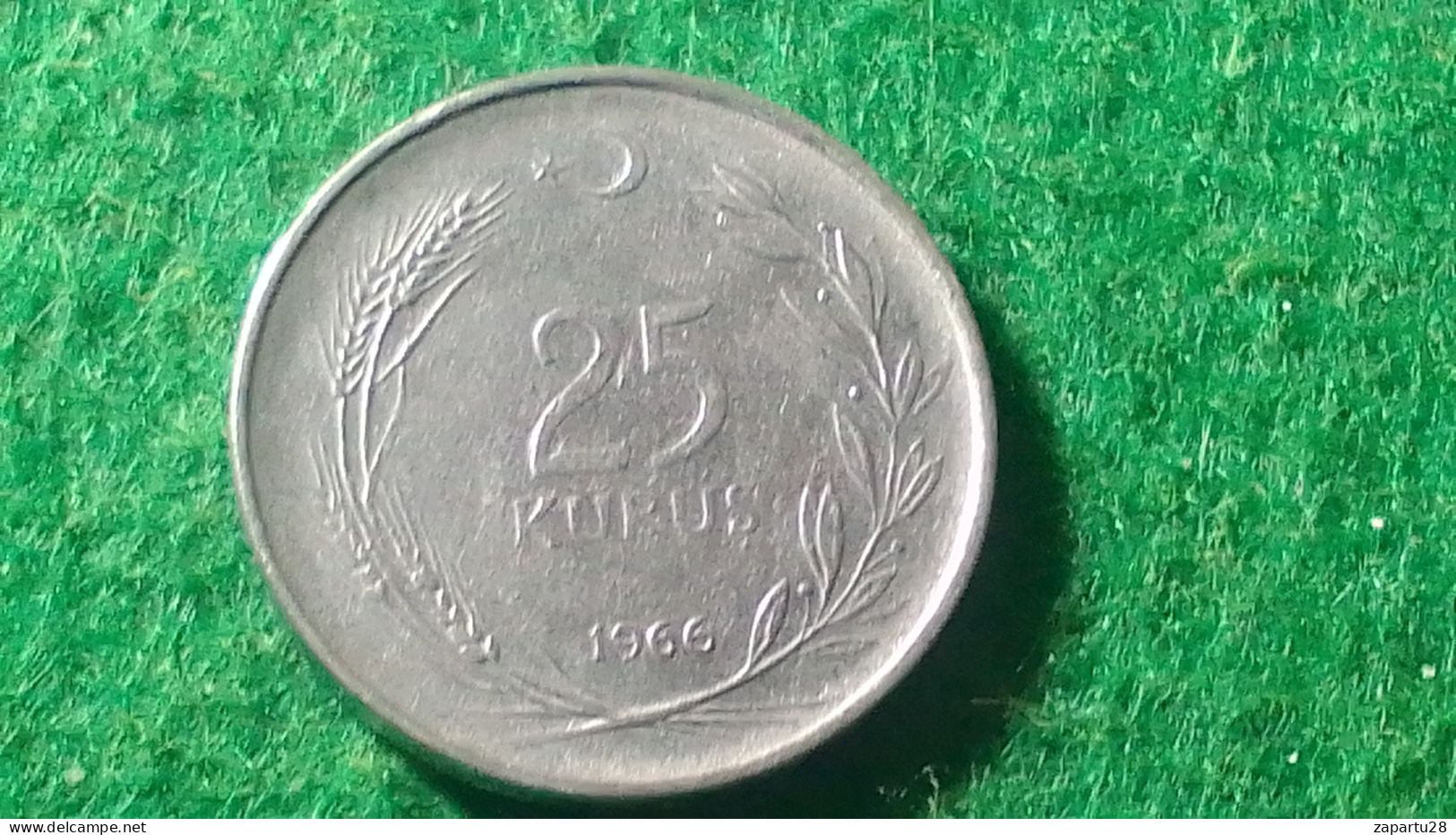 TÜRKİYE 1963   25   KURUŞ - Turquie