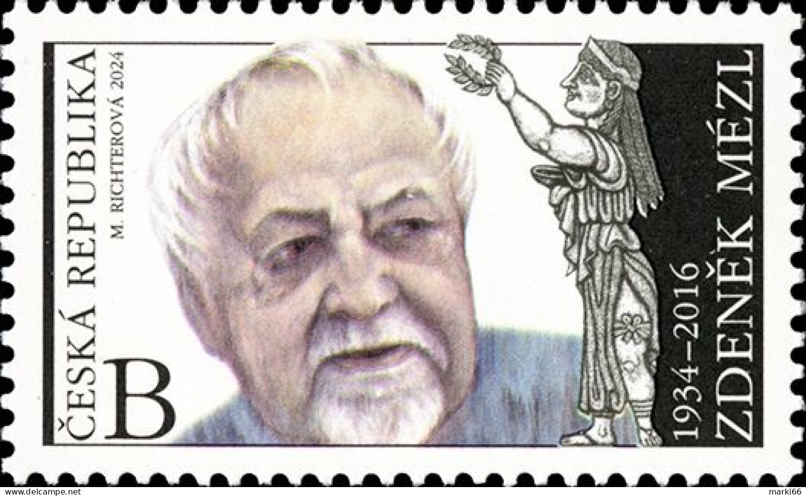 Czech Republic - 2024 - Tradition Of Czech Stamp Design - Zdenek Mezl - Mint Stamp - Nuevos