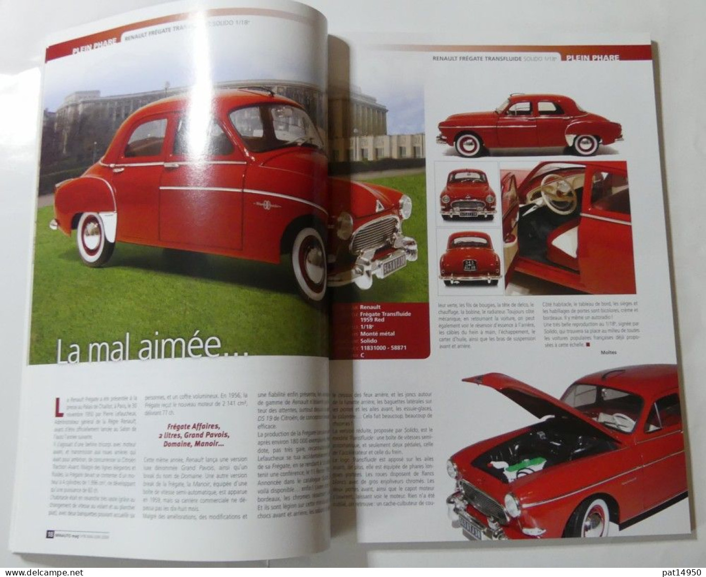 PAT14950 LE MAGAZINE DE LA VOITURE MINIATURE DE COLLECTION MINAUTO MAG N°8 MAI JUIN 2009 - Revues