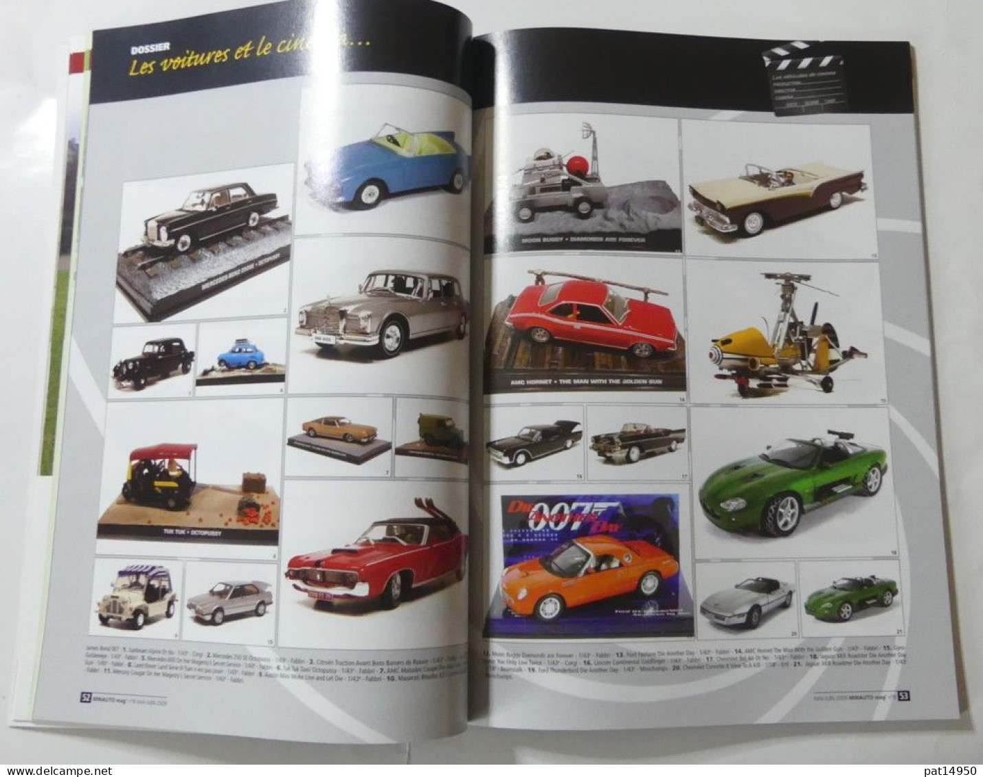 PAT14950 LE MAGAZINE DE LA VOITURE MINIATURE DE COLLECTION MINAUTO MAG N°8 MAI JUIN 2009 - Zeitschriften