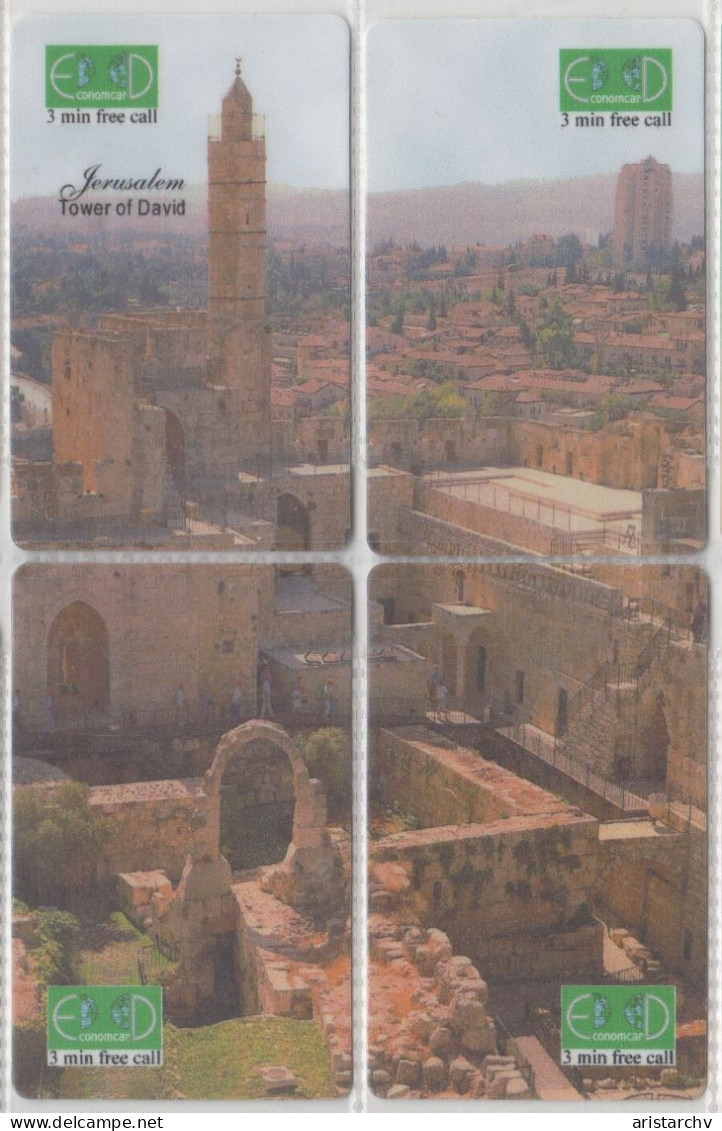 ISRAEL JERUSALEM TOWER OF DAVID PUZZLE - Rompecabezas