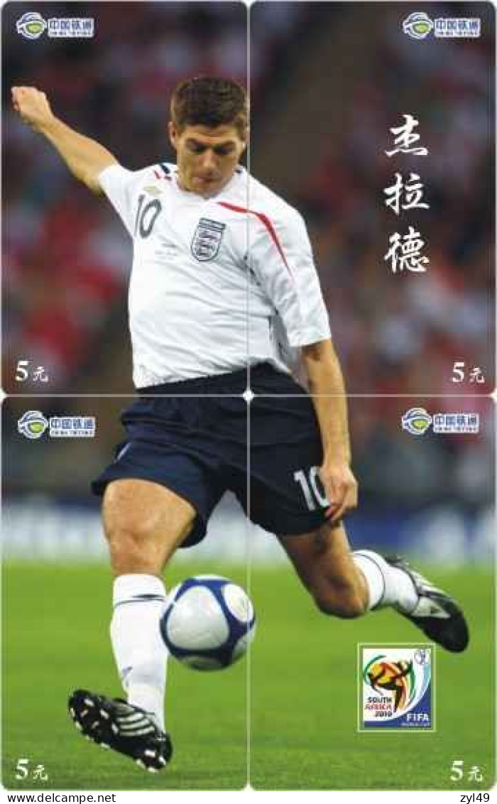 F13014 China Phone Cards Football FIFA World Cup 2010 163pcs - Sport