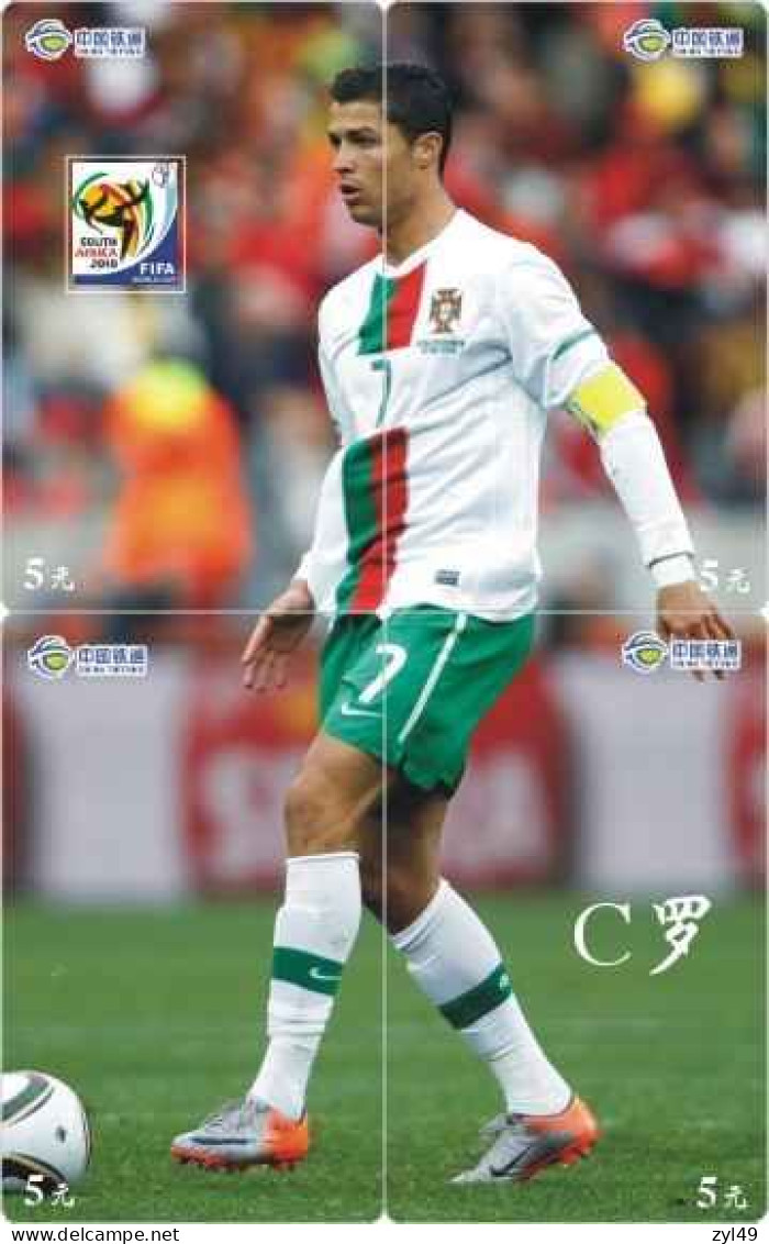 F13014 China Phone Cards Football FIFA World Cup 2010 163pcs - Sport