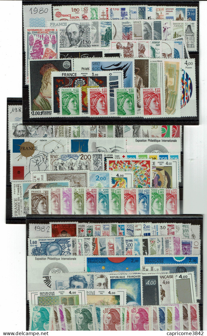 10 Années Complètes De 1977 à 1986 - 544 Timbres Neufs - Valeur Catalogue Yvert Et Tellier 2015 = 679€ + Bloc Cinema - 1970-1979