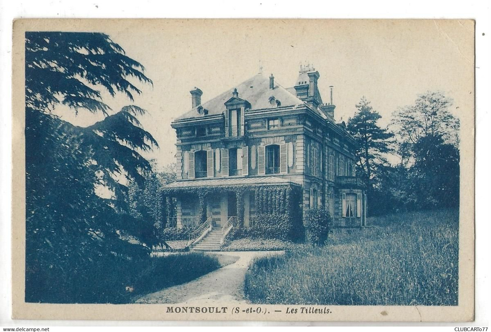 Montsoult (95) : La Villa Dite "Les Tilleuls"  En 1935 PF. - Montsoult