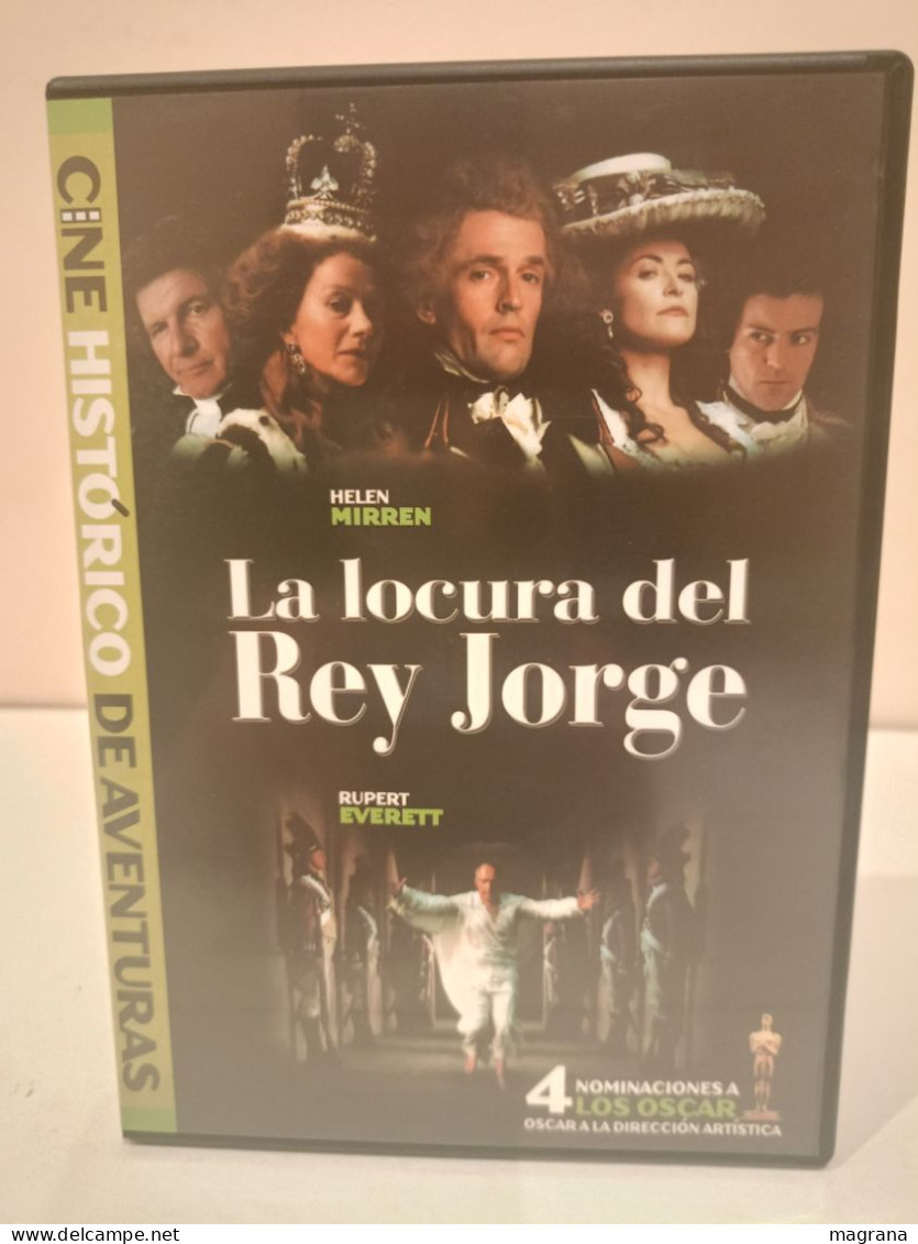 Película Dvd. La Locura Del Rey Jorge. Helen Mirren Y Rupert Everett. Cine Histórico De Aventuras. - Clásicos