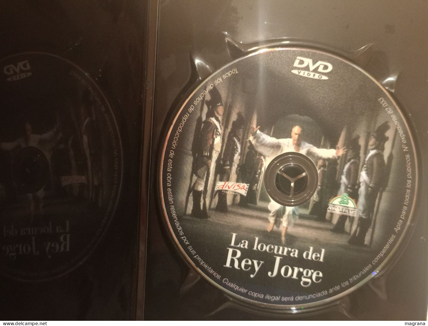 Película Dvd. La Locura Del Rey Jorge. Helen Mirren Y Rupert Everett. Cine Histórico De Aventuras. - Clásicos