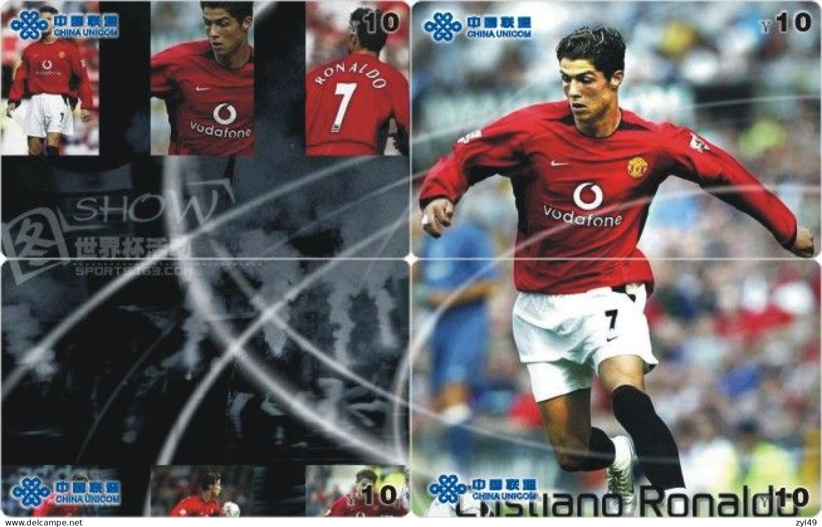 F13015 China phone cards football puzzle 140pcs