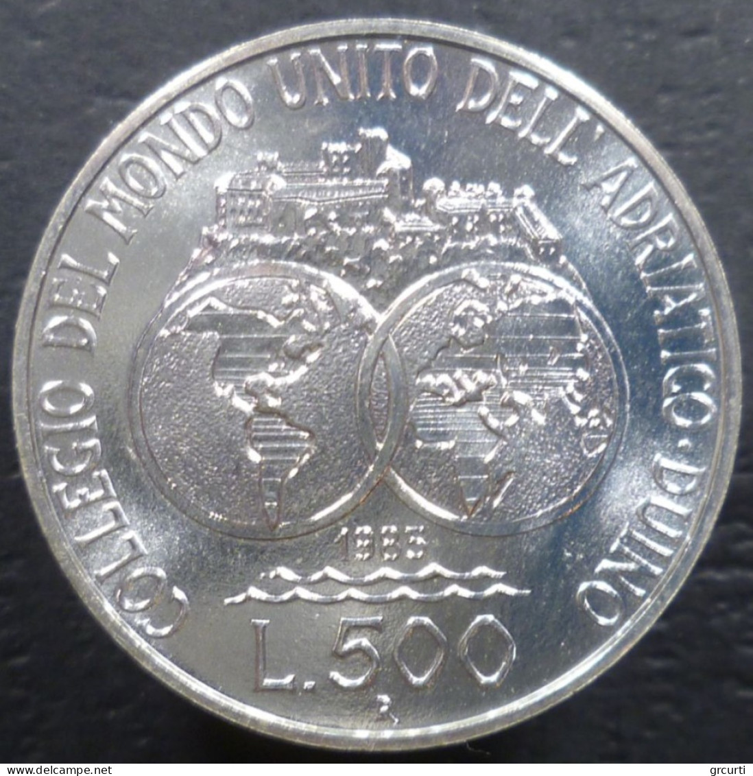 Italia - 500 Lire 1985 - Collegio Del Mondo Unito Dell'Adriatico A Duino - Gig# 423 - KM# 116 - 500 Liras