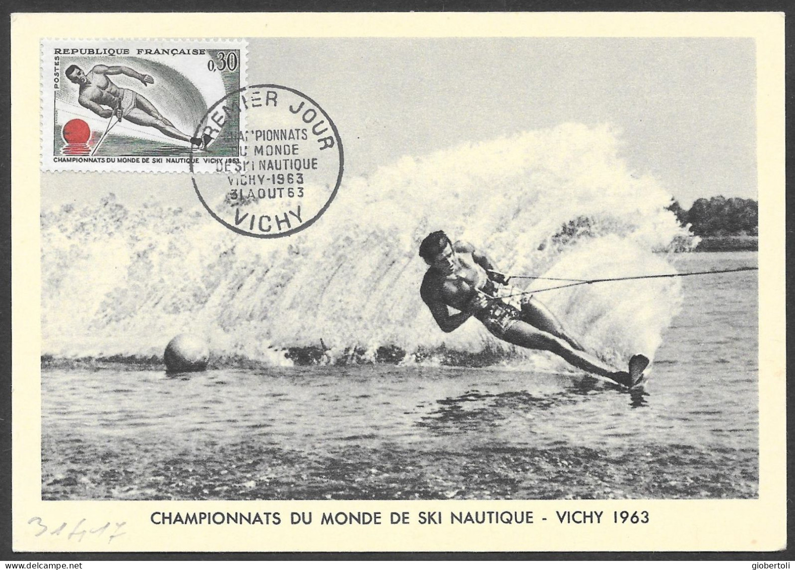 Francia/France: Maximum, Campionati Mondiali, World Championships, Championnats Du Monde - Water-skiing