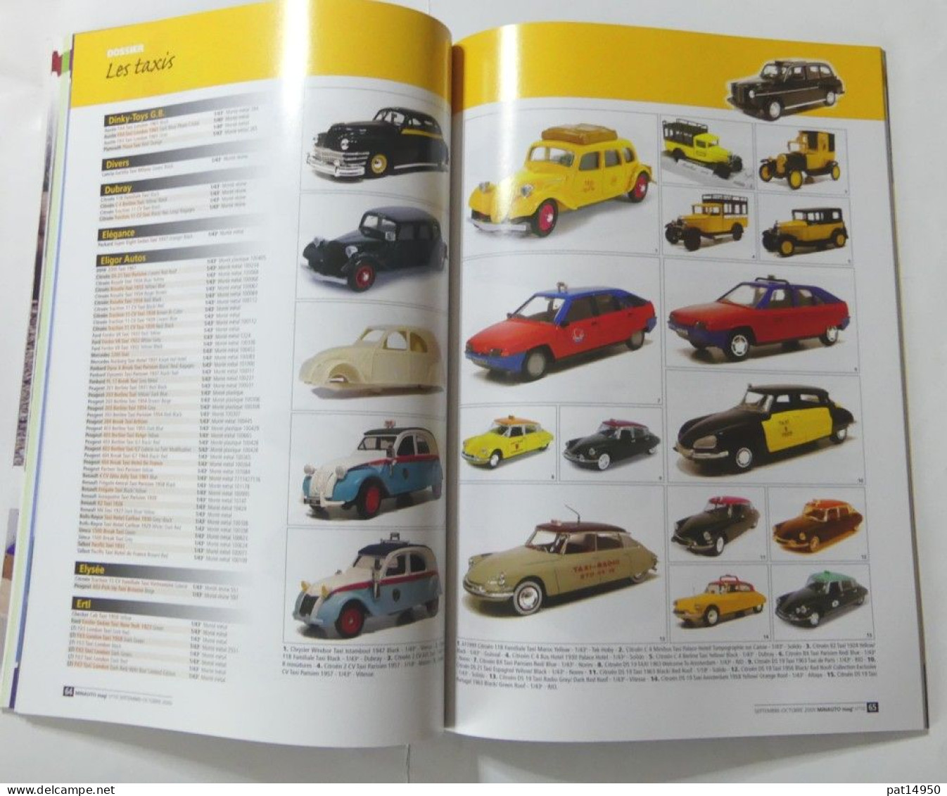 PAT14950 LE MAGAZINE DE LA VOITURE MINIATURE DE COLLECTION MINAUTO MAG N°10 SEPTEMBRE OCTOBRE 2009 - Magazines