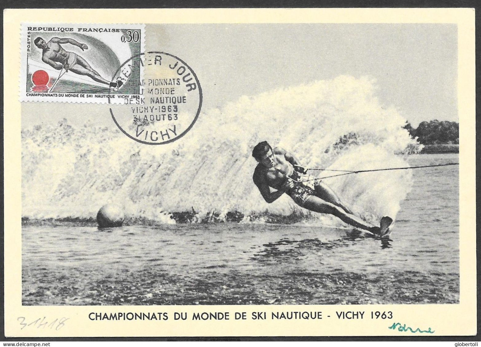 Francia/France: Maximum, Campionati Mondiali, World Championships, Championnats Du Monde - Water-skiing