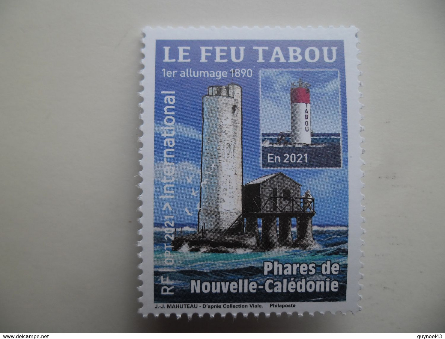 2021  Y/T 1408 " Le Feu Tabou " Neuf*** ( International ) - Unused Stamps